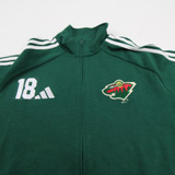 Minnesota Wild adidas Jacket Men's Green New M-TOPS-138120