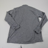 Virginia Tech Hokies Nike Running Pullover Men's Gray Used-TOPS-138158