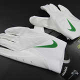 Oregon Ducks Nike VaporKnit Gloves - Receiver Men's White/Green New XL-EQPT-004998