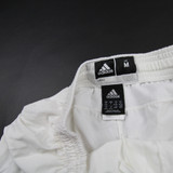 adidas Athletic Shorts Women's White/Black Used M-SHOR-029761
