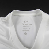 UConn Huskies Nike Short Sleeve Shirt Men's White Used M-TOPS-137747