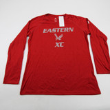 Eastern Washington Eagles adidas Climalite Long Sleeve Shirt Women's Red New S-TOPS-138270