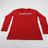 Eastern Washington Eagles adidas Climalite Long Sleeve Shirt Women's Red New S-TOPS-138270
