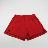adidas Athletic Shorts Women's Red Used-SHOR-029766