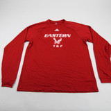 Eastern Washington Eagles adidas Climalite Long Sleeve Shirt Men's Red New-TOPS-138305