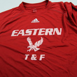Eastern Washington Eagles adidas Climalite Long Sleeve Shirt Men's Red New-TOPS-138305