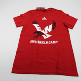 Eastern Washington Eagles adidas Amplifier Short Sleeve Shirt Men's Red New-TOPS-138303