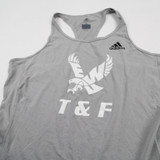 Eastern Washington Eagles adidas Climalite Sleeveless Shirt Women's Gray New M-TOPS-138439