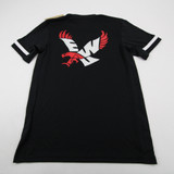 Eastern Washington Eagles adidas Aeroready Short Sleeve Shirt Men's Black New-TOPS-138322