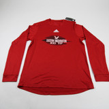 Eastern Washington Eagles adidas Aeroready Long Sleeve Shirt Women's Red New M-TOPS-138563