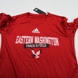 Eastern Washington Eagles adidas Creator Long Sleeve Shirt Women's Red Used M-TOPS-138629