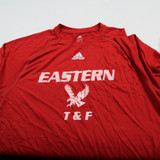 Eastern Washington Eagles adidas Long Sleeve Shirt Women's Red Used S-TOPS-138646
