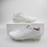 adidas adizero Football Cleat Men's White New without Box-CLEA-012513
