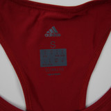 Eastern Washington Eagles adidas Climalite Sleeveless Shirt Women's Red New S-TOPS-138601