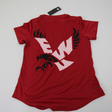 Eastern Washington Eagles adidas Aeroready Short Sleeve Shirt Women's Red New-TOPS-138430