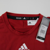 Eastern Washington Eagles adidas Aeroready Short Sleeve Shirt Women's Red New-TOPS-138430