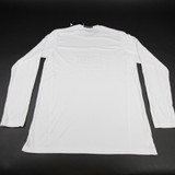 Miami Hurricanes adidas Long Sleeve Shirt Men's White New L-TOPS-138333