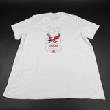 Eastern Washington Eagles adidas Short Sleeve Shirt Men's White New-TOPS-138358