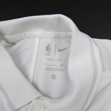 Utah Jazz Nike NBA Authentics Polo Men's White Used S-TOPS-138855