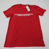 Eastern Washington Eagles adidas Primegreen Short Sleeve Shirt Men's Red New S-TOPS-138551