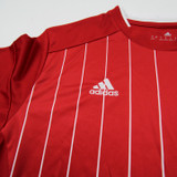 adidas Short Sleeve Shirt Women's Red Used L-TOPS-138980