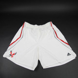 Eastern Washington Eagles adidas Practice Shorts Men's White Used XL-SHOR-029843