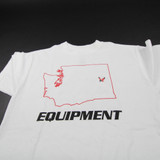 Eastern Washington Eagles adidas Short Sleeve Shirt Men's White New-TOPS-138717