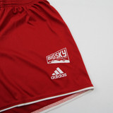 adidas Athletic Shorts Women's Red Used-SHOR-030102