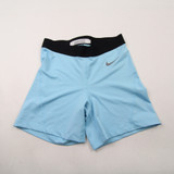 Nike Pro Dri-Fit Compression Shorts Women's Light Blue Used M-SHOR-030201