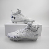 Under Armour Football Cleat Men's White New without Box-CLEA-012575