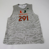 Miami Hurricanes adidas Sleeveless Shirt Men's Dark Gray New-TOPS-139803