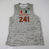 Miami Hurricanes adidas Sleeveless Shirt Men's Dark Gray New-TOPS-139792