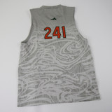 Miami Hurricanes adidas Sleeveless Shirt Men's Dark Gray New-TOPS-139792