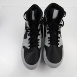 Air Jordan Football Cleat Men's Black/Gray Used 15-CLEA-012640