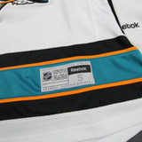San Jose Sharks Reebok Game Jersey - Hockey Men's White/Teal New S-JRSY-008195