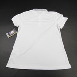 Philadelphia 76ers Nike NBA Authentics Dri-Fit Polo Women's White New-TOPS-139747