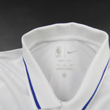 Philadelphia 76ers Nike NBA Authentics Dri-Fit Polo Women's White New-TOPS-139747