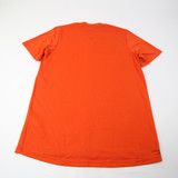adidas Short Sleeve Shirt Men's Orange Used M-TOPS-140847