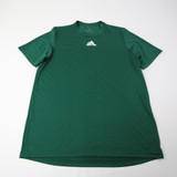 adidas Short Sleeve Shirt Men's Green Used M-TOPS-140861