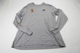 USC Trojans Nike Nike Tee Long Sleeve Shirt Men's Gray New-TOPS-141087