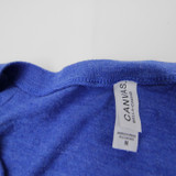 Air Force Falcons Canvas Short Sleeve Shirt Women's Blue New M-TOPS-141007