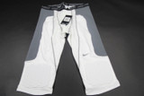 Nike Pro Combat Compression Pants Men's White/Dark Gray New 2XL-PNTS-029006