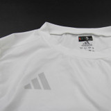 adidas Long Sleeve Shirt Men's White Used L-TOPS-140842