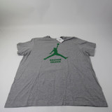 Boston Celtics Air Jordan NBA Short Sleeve Shirt Men's Gray New 3XL-TOPS-141117