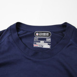 New England Patriots NFL Combine Authentic Button-Up Men's Navy Used L-TOPS-141350