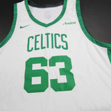 Boston Celtics Nike Team Practice Jersey - Basketball Men's White/Green Used 3XLTT-JRSY-008242