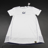 California Golden Bears Under Armour HeatGear Short Sleeve Shirt Women's New White XS-TOPS-141413