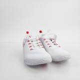 Nike Air Zoom Volleyball Shoe Men's White/Red New without Box 14-SHOE-017796