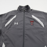 Texas Tech Red Raiders Under Armour Jacket Men's Gray Used S-TOPS-141538