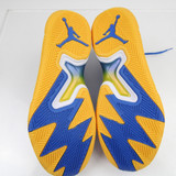 UCLA Bruins Air Jordan Basketball Shoe Men's Yellow/Blue New 17-SHOE-017874